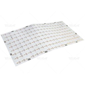 China 500x247mm Dual-color Flexible LED Sheet For Ceiling Soft Film Lighting SPI RGBW wholesale
