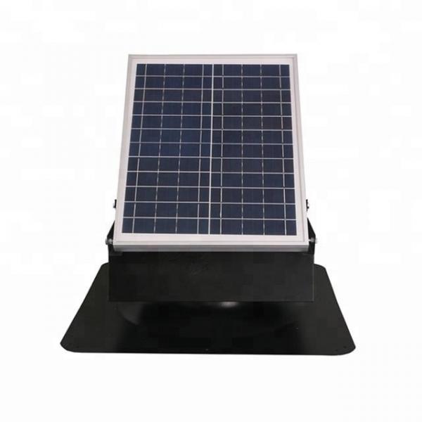 12v DC Brushless motor Solar Roof Ventilator rechargeable ventilation fan