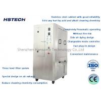 China Side Air Dying Design Good Reliability Stainless Steel Cabinet Pneumatic SMT Stencil Cleaner on sale
