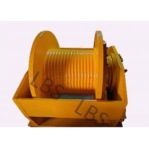 Hydraulic Brake Hoist Winch 140KN With LBS Grooving For Offshore Ship Construction Lifting