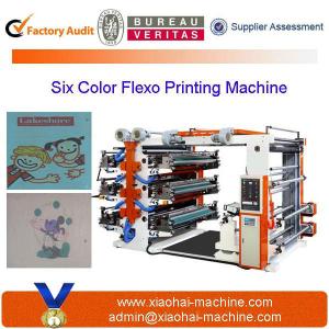China High Quality Six Colors Flexographic Printing Machine supplier