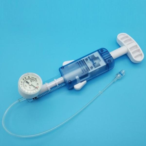 Medical disposable PTCA/PTA Balloon Inflation Device/ PTCA & pta balloon indeflator Syringe Device CE/ISO certificates