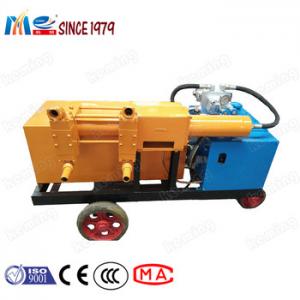 China Electric Engine Cement Grouting Pump Hydraulic For Construction Works supplier