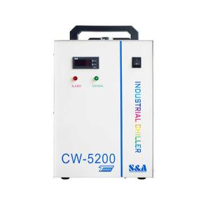 China 220V Advertising Company Industrial Air Cooled Water Chiller CW-5200 with Performance supplier