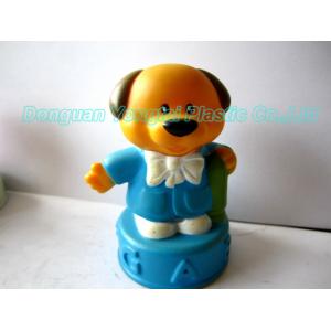 China Blue Dog Feature Customized Plastic Toy,Animal Style Vinyl Toy Plastic Toy,Promotion Toy supplier