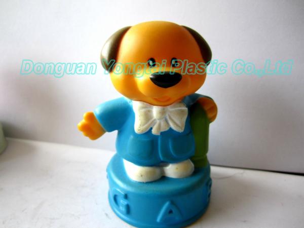 Blue Dog Feature Customized Plastic Toy,Animal Style Vinyl Toy Plastic Toy