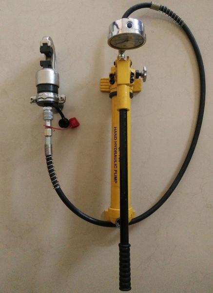 Double Connector Crimping Tool-Hand Pump-A Cheap But Effectivie way to make