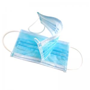 China Personal Care Disposable Face Mask Weight 25grams With Secure Loop Earloop supplier