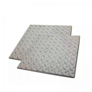 China Tear Drop Diamond Embossing Stainless Steel Checkered Sheet 304 316 Plate 201 supplier