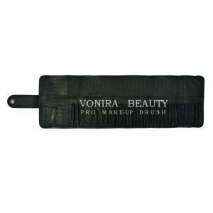 17/30/37 Slots Professional Makeup Cosmetic Brush Roll Pouch Pen Pencil Case Bag Crocodile Leather