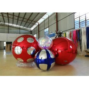 China Stage Customized Advertising Fireproof Inflatable Mirror Ball For Christmas Decoration supplier
