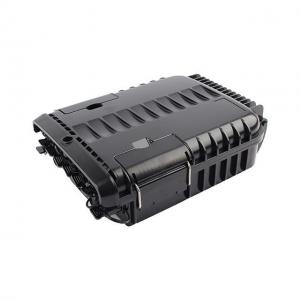 8 Core Fiber Optic Junction Box , Black ABS Fibre Optic Distribution Box