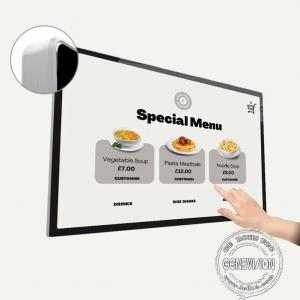China Touch Screen Pcap 10 Point Wifi Smooth Interactive Lcd Smart Board Supports Software supplier