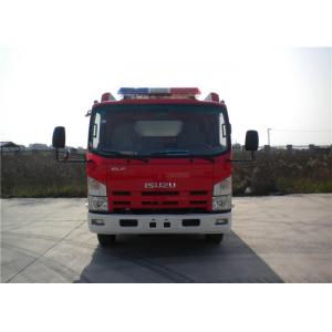 China 4x2 Driving Light Rescue Fire Trucks with Lifting Light System and 50kw Generator supplier