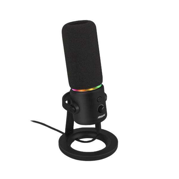 797AUDIO D502 USB Sturdy Desktop Karaoke Computer Microphone in Black/Custom Color -797Audio's D502 USB Solution for Gamers