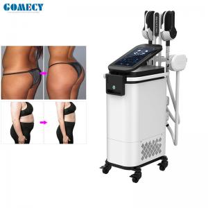China Buttock Lifting EMS Muscle Stimulator 4 Handles ABS Training RF Fat Burning supplier