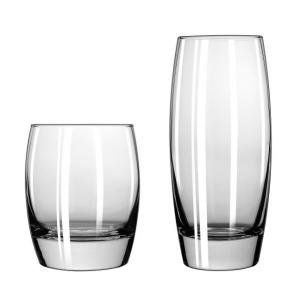 China Libbey F2345 Andy's glass of heat-resistant clear blue drink glasses high juice glass water glass supplier