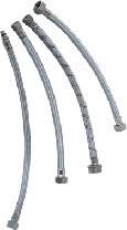 OEM Stainless Steel Hose , 1 / 2" x 1 / 2" x 12" Shower Faucet Accessories
