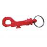 Easy Rotation Plastic Key Clip , Plastic Key Ring Clips With 7/8" Split Ring