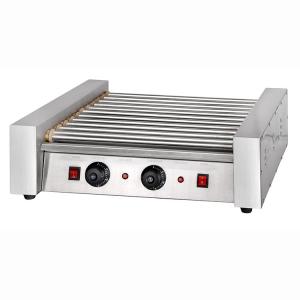 Snack Shop Supplies Electric Hot Dog 7/9/11 Roller Grill Bun Warmer Machine Year 2020