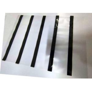 China Anti Moisture 0.04mm A4 Size Magnetic Stripes PVC Coated Overlay supplier