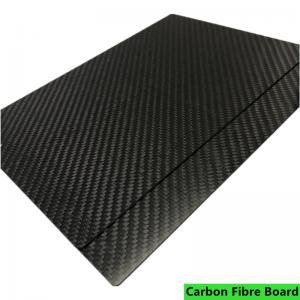 ISO9001 Carbon Fiber Rods And Tubes , Shinning Type 1.5mm Carbon Fiber Sheet