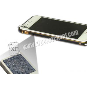 Golden Color Iphone 6 Mobile Phone Camera Used In Private Cards Game