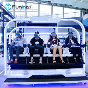 China Dynamic Seats 9D Virtual Reality Cinema With Deepoon E3 VR Glasses Realistic Wind Effects supplier