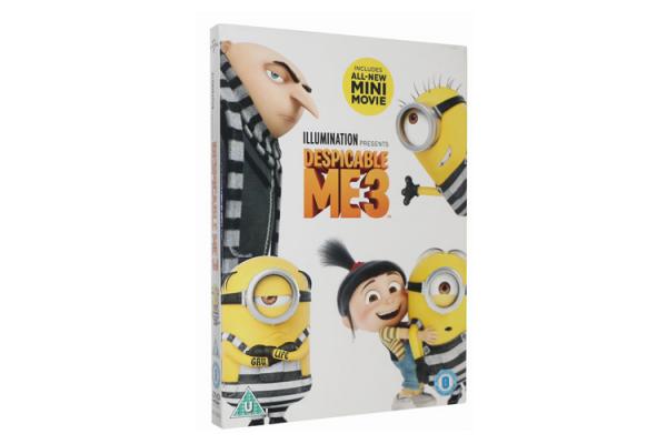 Wholesale Despicable Me 3 UK Region Disney DVD Hot Sale Classic Disney DVD