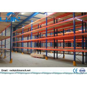 China Q235 B Steel  Industrial Storage Racks  ,  Heavy Duty Metal Pallet Shelf supplier
