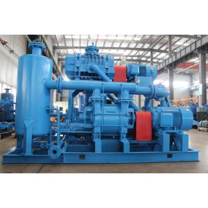China Industrial  Liquid Ring Vacuum Pump Booster System Higher Vacuum Higher Suction Capacity supplier