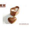 Handmade Carved Elegan Heart t Wood Box for ring