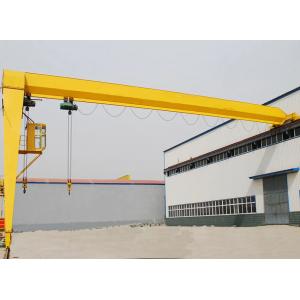 China MH Single Girder Gantry Crane Rail Outdoor Hoist Crane 10 Ton supplier