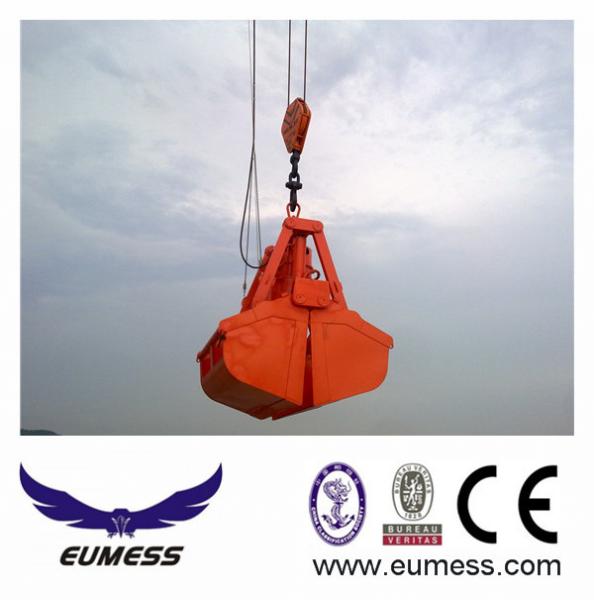 Ship Use Single Rope Electro Hydraulic Clamshell grab