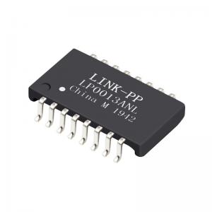 LP0013ANL 10/100 BASE-T Single Port SMD 16 Pin Low Profile PC Card Lan Magnetics Modules