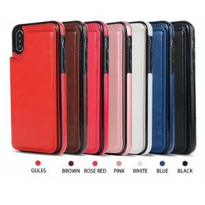 Lightweight Cell Phone Protective Covers Fashion Leather Phone Case With Card Slot