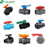 China Chinese PVC Single/True Union Valve QX Structure for Water Supply Compact/ Octangle Design on sale