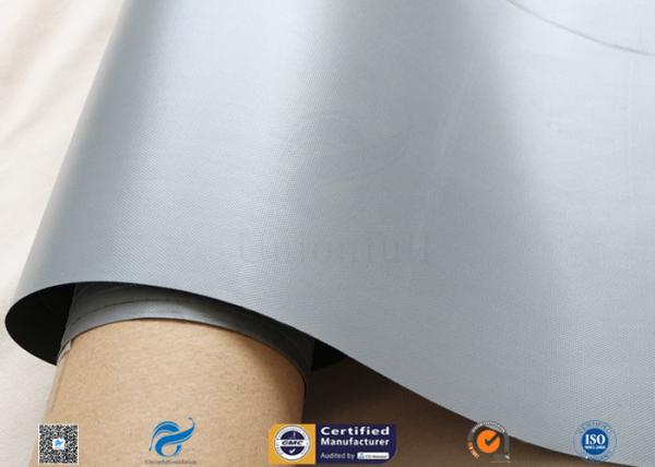 0.25mm Plain Waterproof PVC Coated Fiberglass Fabric For Fireproof Tents