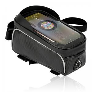 Waterproof Bike Phone Bag Front Frame Bicycle Bag Pouch 8x3x5"
