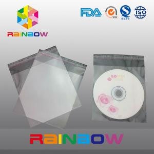 OPP cellophane bags for CD card / gift packaging , self adhesive seal