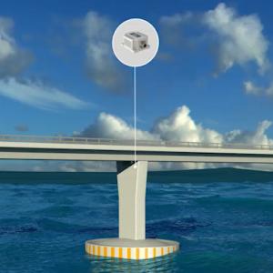 China Precise Building Angle Monitor High Resolution Clinometer For Bridge supplier