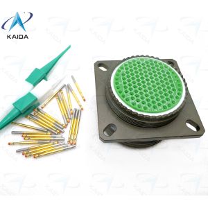 China 500V電圧評価 MIL-DTL-38999 シリーズIII 金色のコンタクトフィニッシュ 性能 複合シェル オリーブグリーン カドミウム wholesale