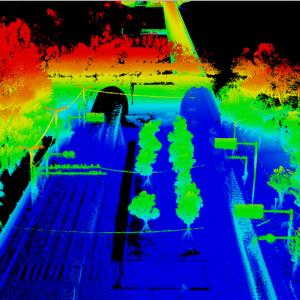 Tunnel Mapping Mobile LiDAR Solution Geosun gAirHawk Series GS-100V