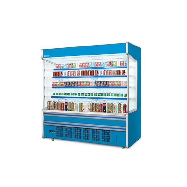 1000L Multideck Open Chiller faster cooling Low Noise Deep Freezer