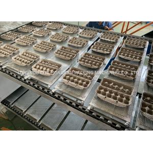 China Automatic Pulp Molding Machine , 104KW Rotary Egg Box Making Machine supplier