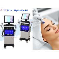 China 14 In 1 Hydra Facial Machines Oxygen Diamond Dermabrasion Jet Peel Hydro Machine on sale