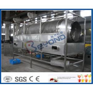 China Fruit Juice Processing Fruit Washing Equipment , Fruit And Vegetable Purifier supplier