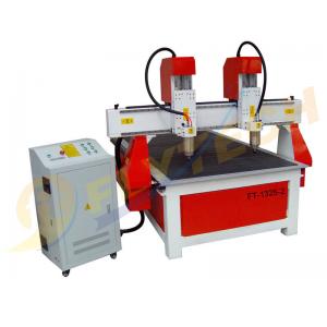 China Two independent head wood router cnc with fast speed supplier