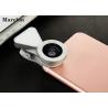 Macro Clip - On Universal Phone Selfie Lens LED Flashlight With Wide Angle 140