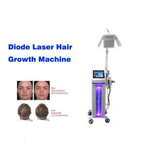 Biological Laser Hair Restoration Machine , LLLT Scalp Treatment Hair Growth Machine